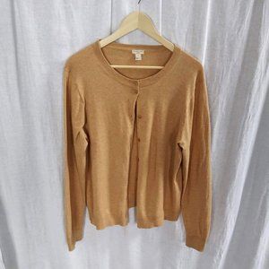 J. Crew Caryn Cardigan Button-down sweater XL